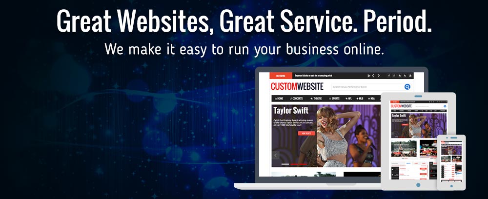 Great Websites, Great Service. Period